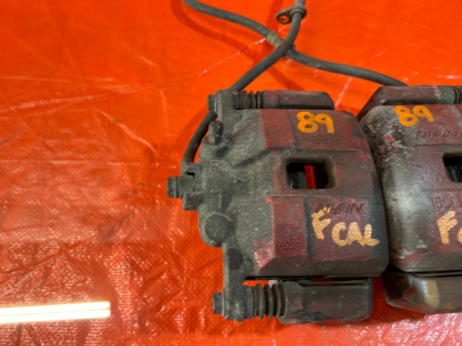 02 06 ACURA RSX TYPE S   FRONT BRAKE CALIPER SET CALIPERS LEFT AND RIGHT OEM #897