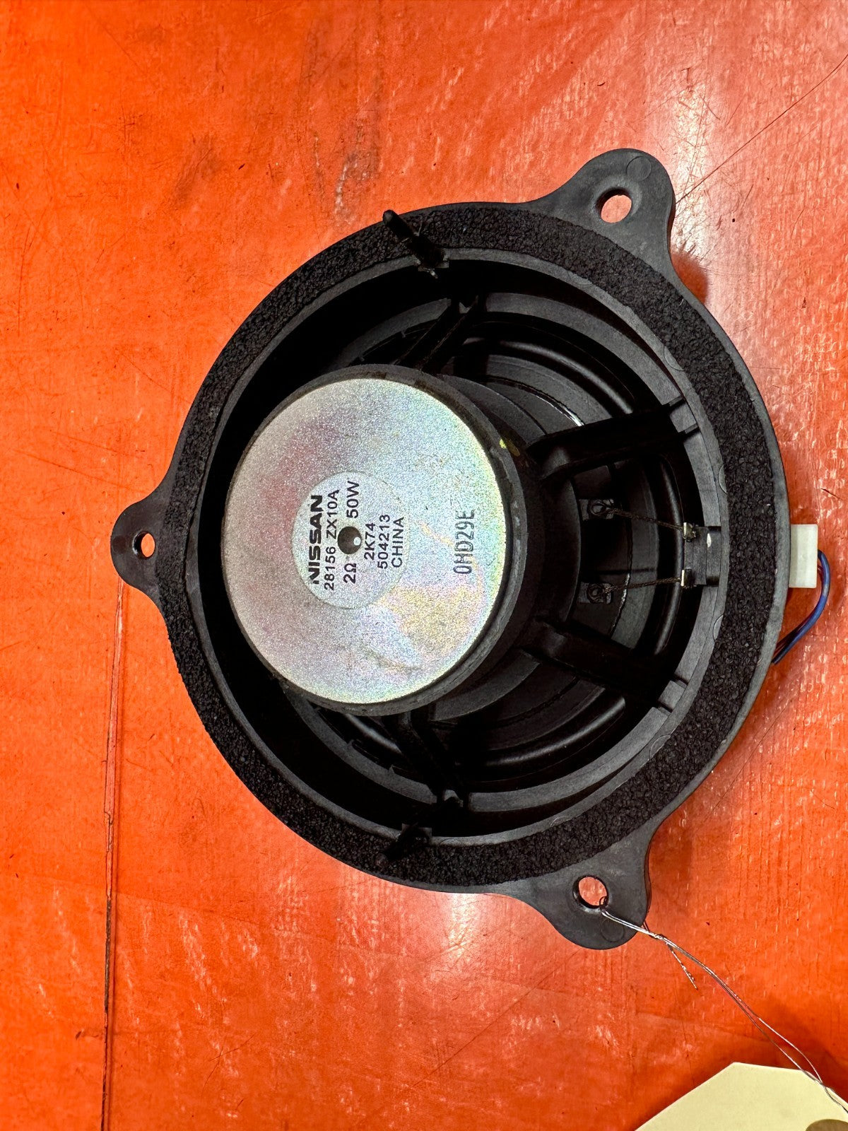 03-08 NISSAN 350Z 2D DRIVER LEFT FRONT DOOR SPEAKER AUDIO OEM #3465