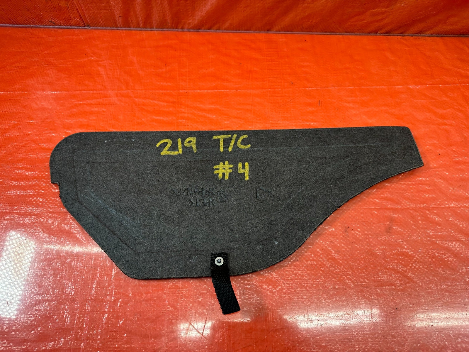 13 16 HYUNDAI GENESIS COUPE SPARE TIRE TOOL COVER TRIM FLIP LID CONSOLE OEM #2197
