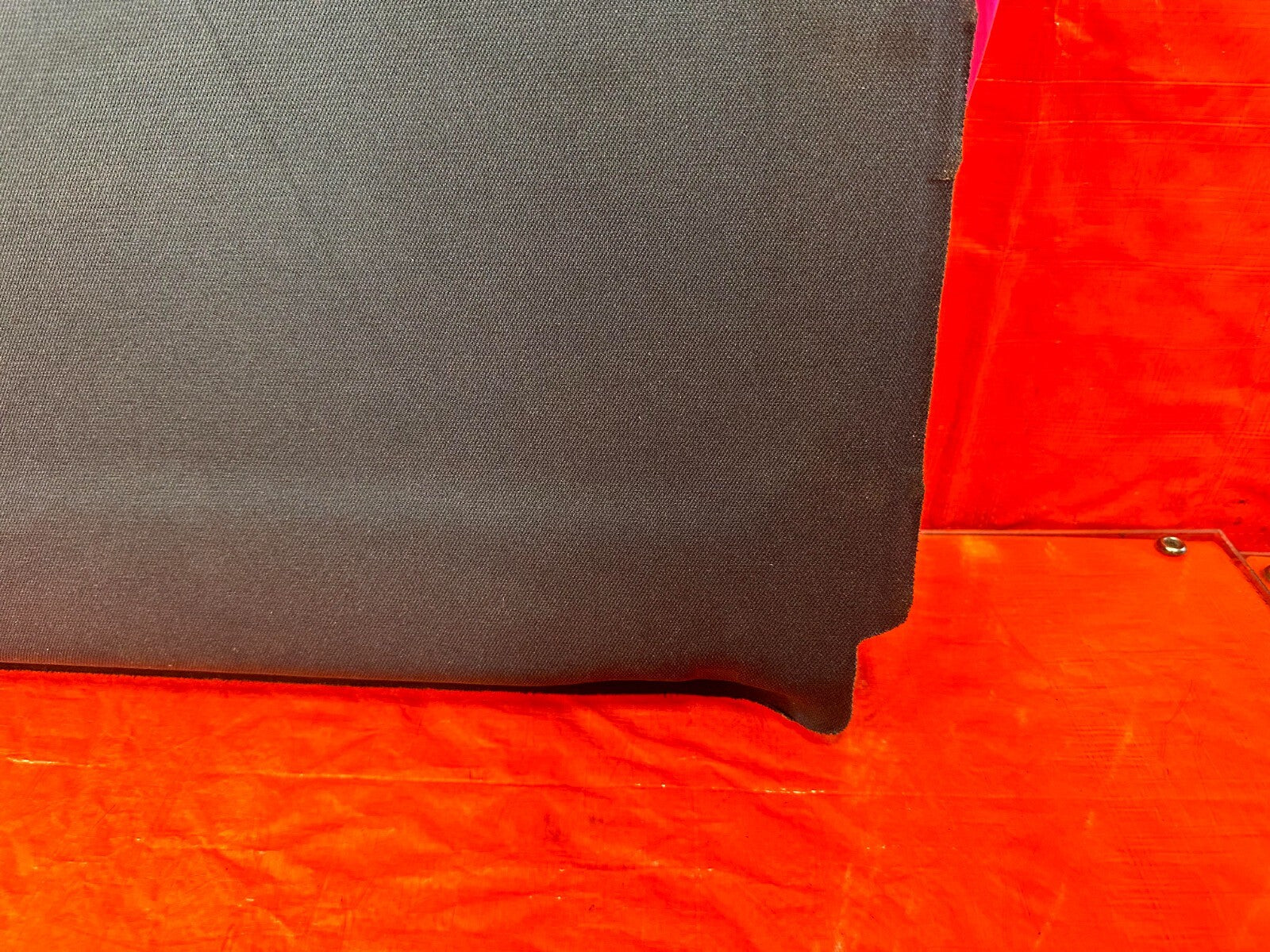 17 20 INFINITI Q60   SUNROOF SHADE PULL OVER THE TOP OF HEADLINER COVER OEM 2896