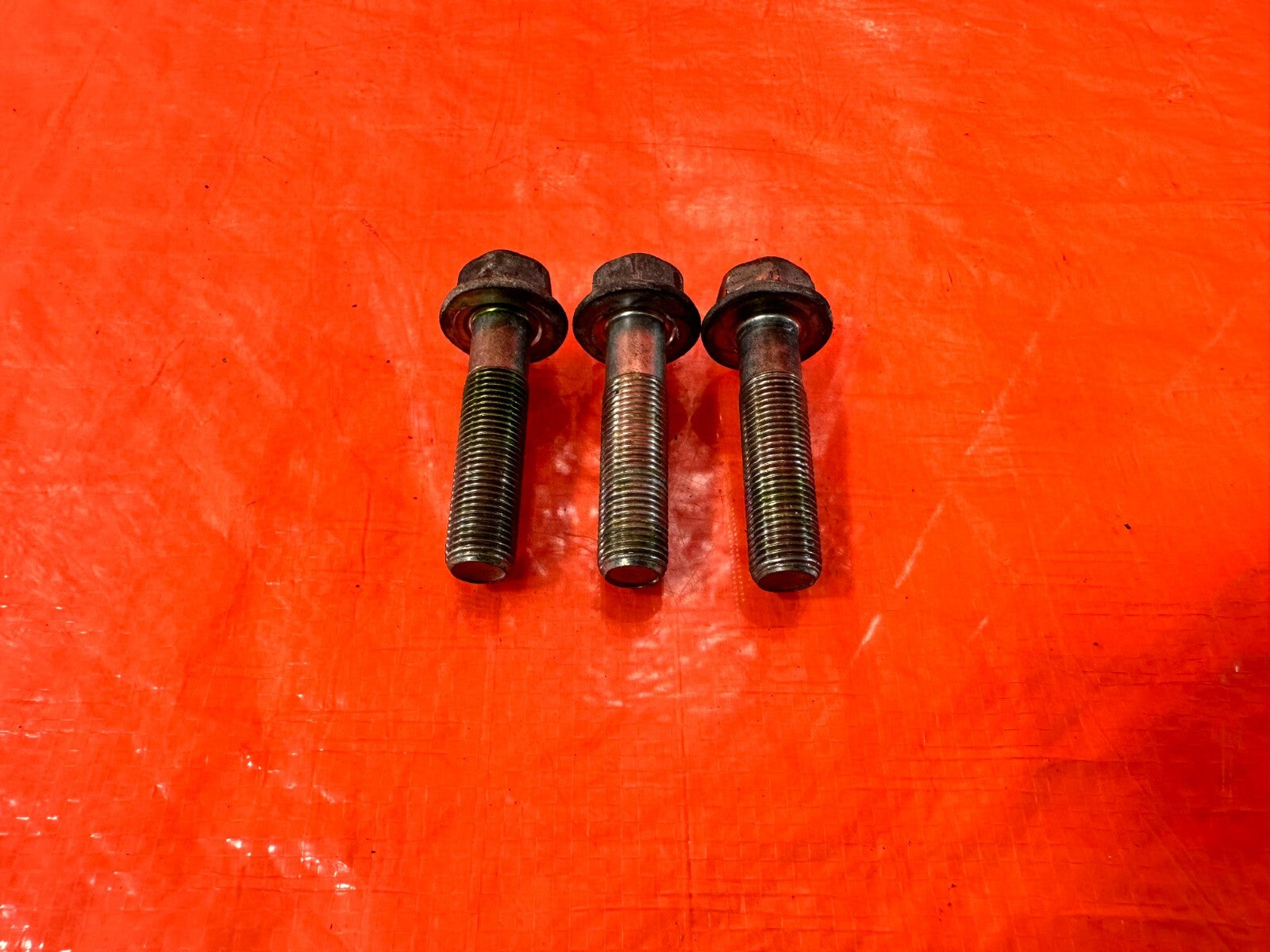 09 14 ACURA TSX   DRIVER LEFT ENGINE MOTOR MOUNT BOLTS HARDWARE   OEM #2792