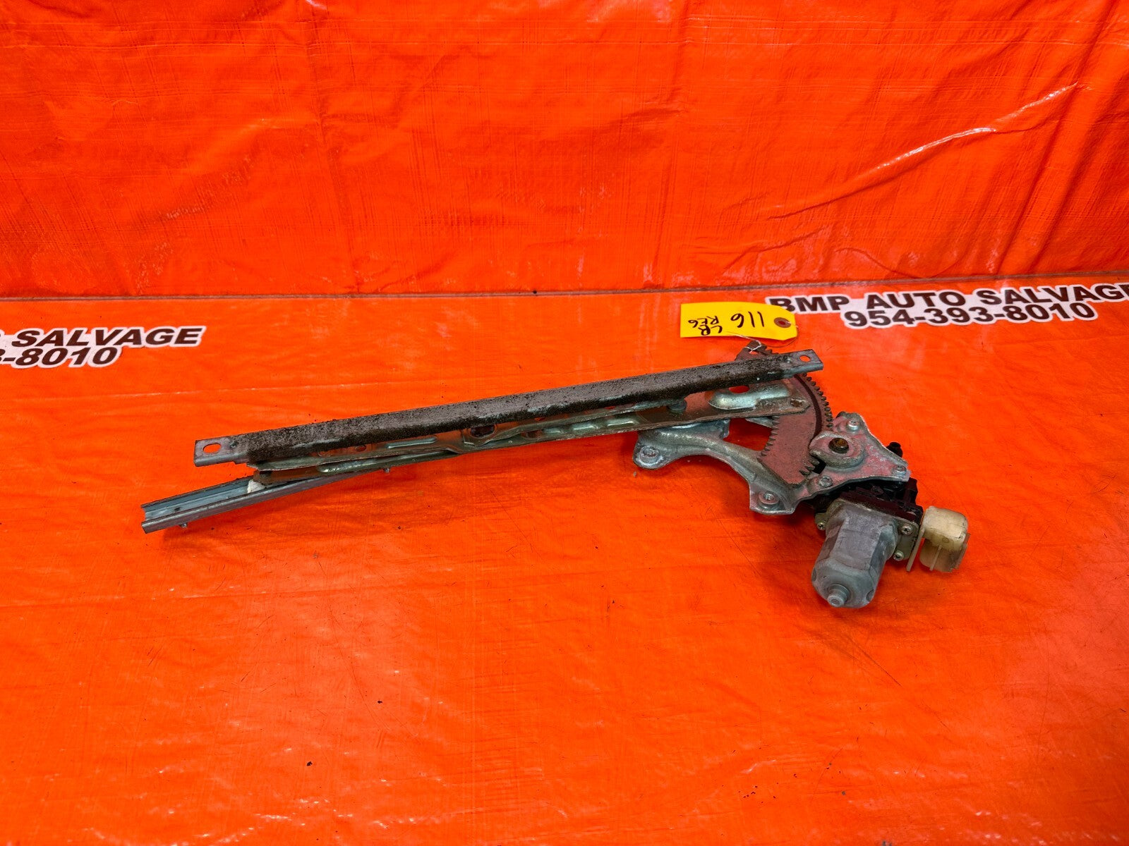 2010 10 INFINITI FX35 DRIVER LEFT REAR   WINDOW REGULATOR W/ MOTOR OEM #1168