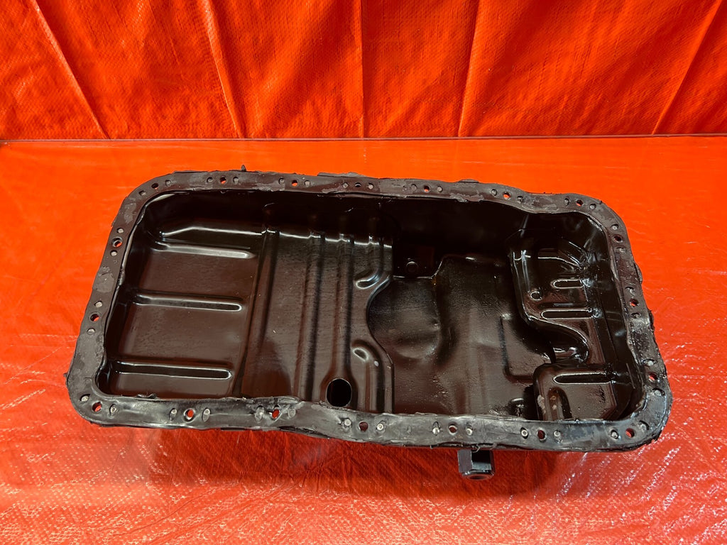 99 00 SI EM1 B16A2   FACTORY OIL PAN WITH AFTERMARKET TURBO TAP   OEM FACTORY8