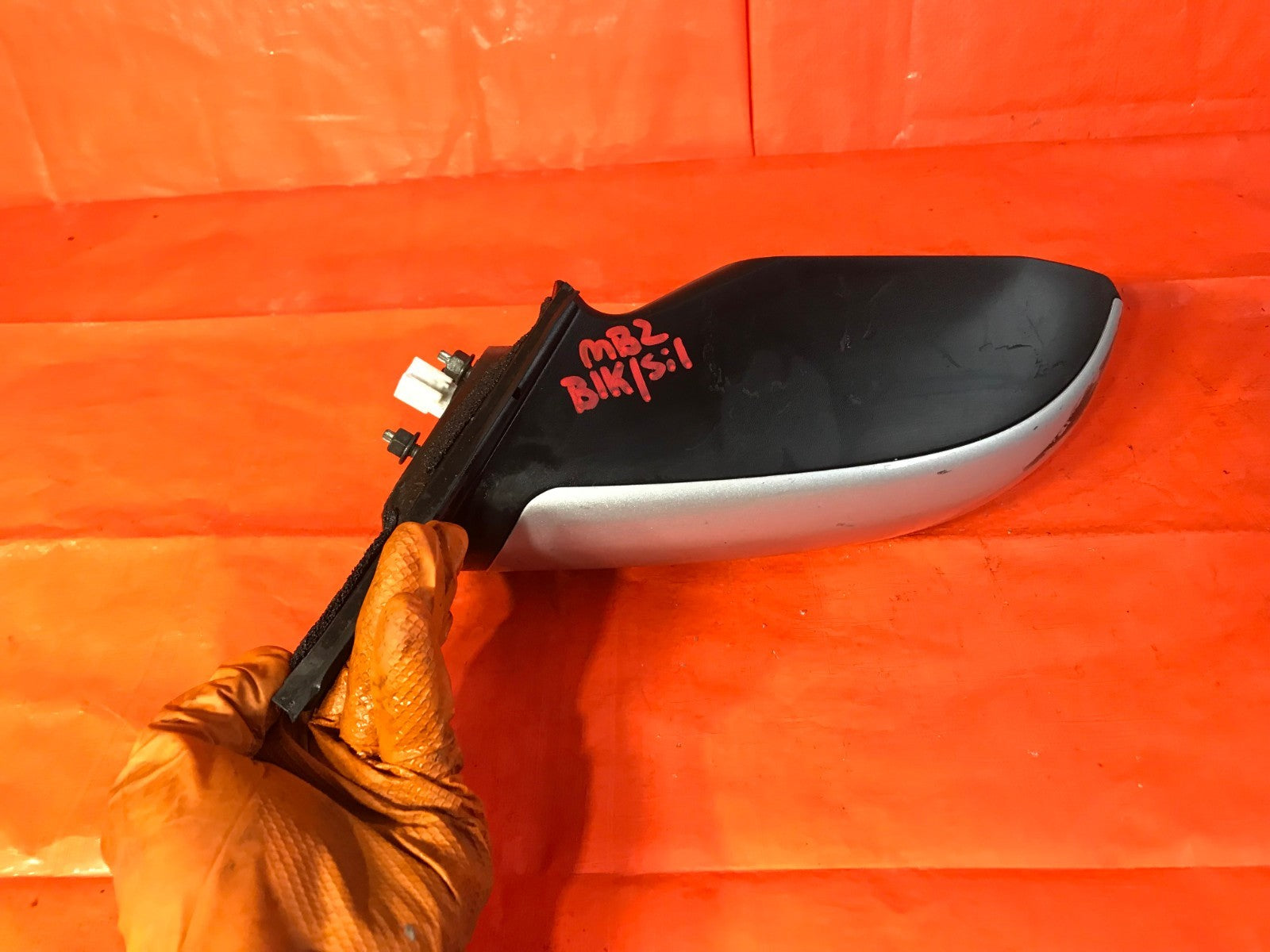 OEM 2011 2012 NISSAN ALTIMA PASSENGER RIGHT SIDE VIEW MIRROR SILVER 96301 JA00B7