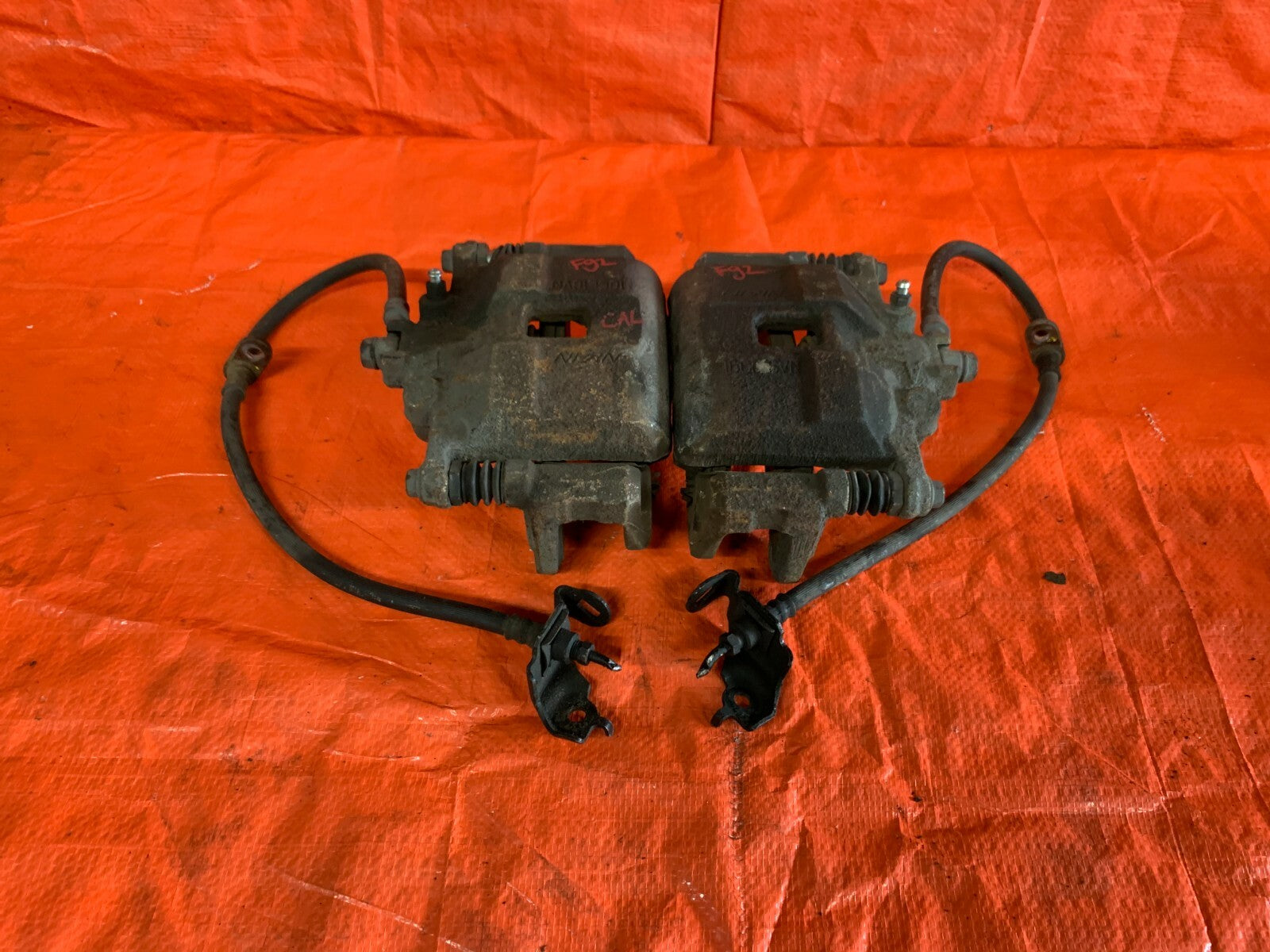 06 11 HONDA CIVIC SI   FRONT BRAKE CALIPER CALIPERS    LEFT AND RIGHT   OEM OE .4