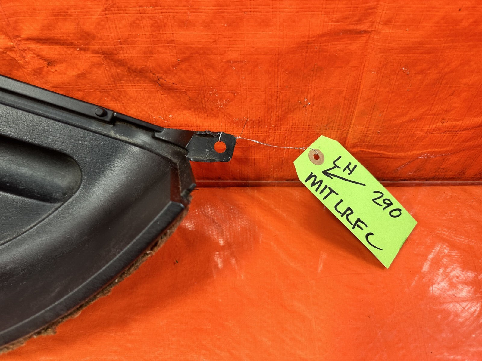 00 09 HONDA S2000   LEFT REAR SOFT TOP TRAY TRIM EXTENSION PANEL OEM FACTORY 2901