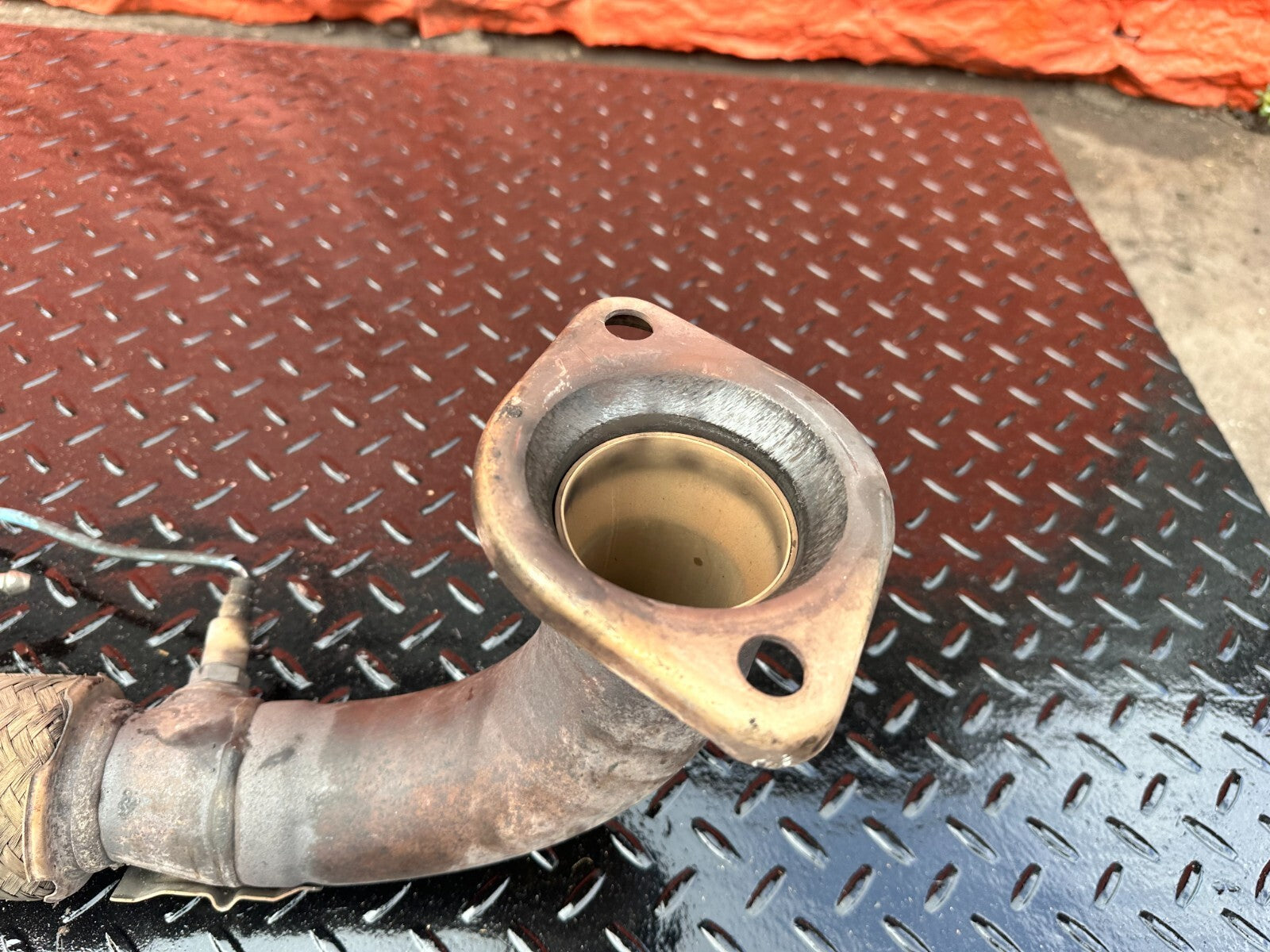 04 05 ACURA TSX   FACTORY EXHAUST MANIFOLD DOWN PIPE / A PIPE   OEM FACTORY #2907