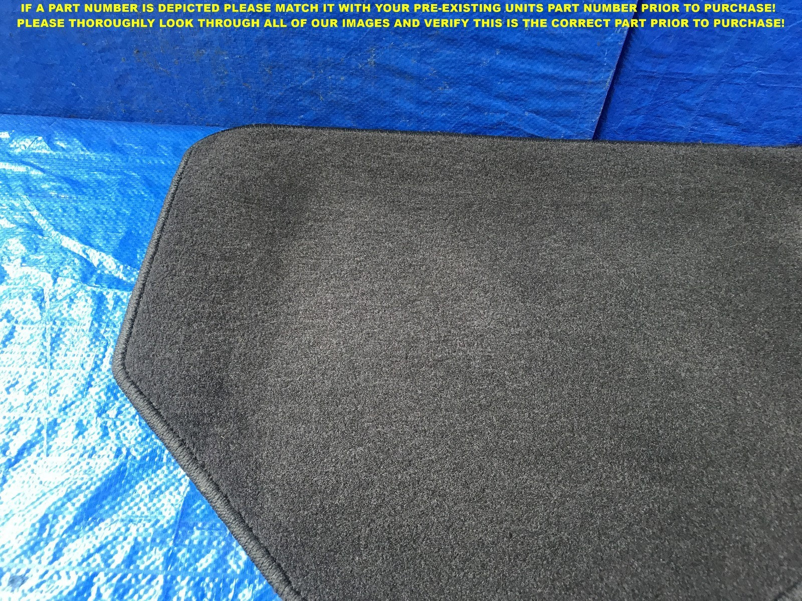 OEM 2004 2005 04 05 HONDA S2000 PASSENGER RIGHT FRONT FLOOR MAT3