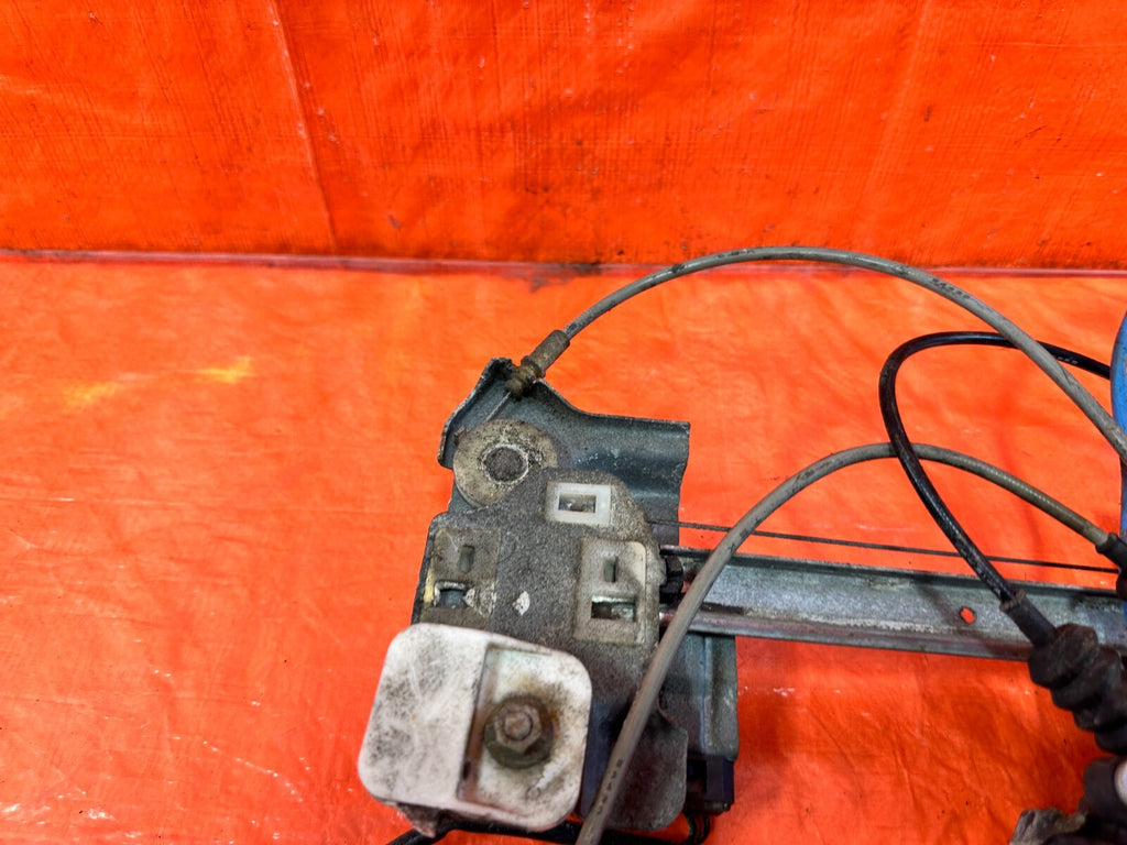 93 97 HONDA DEL SOL   REAR GLASS WINDSHIELD WINDOW REGULATOR W/ MOTOR   OEM #2947