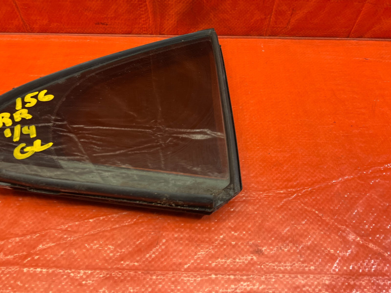 04 08 ACURA TSX   PASSENGER RIGHT REAR   DOOR VENT GLASS   OEM FACTORY #1564