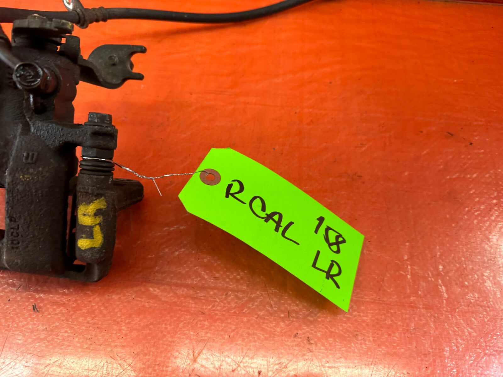09 14 ACURA TSX   DRIVER LEFT REAR BRAKE CALIPER   OEM FACTORY #2432