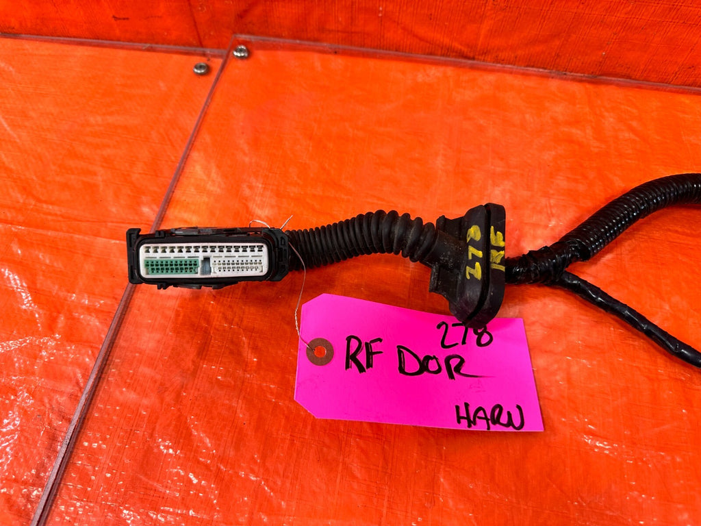 2013 13 INFINITI G37 S CONVERTIBLE   RIGHT FRONT DOOR WIRE HARNESS OEM 2781