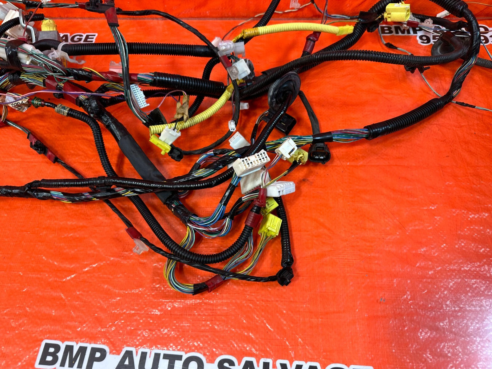 00 02 TOYOTA CELICA   INTERIOR FLOOR WIRING HARNESS WIRE LOOM   OEM FACTORY #2506