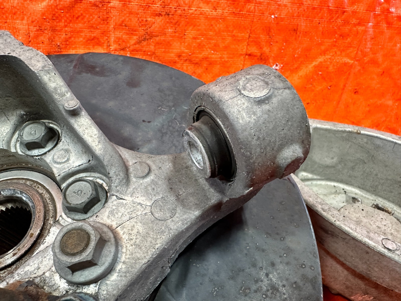 08 15 INFINITI G37 Q60 RIGHT PASSENGER REAR SPINDLE KNUCKLE CONTROL ARMS #32913