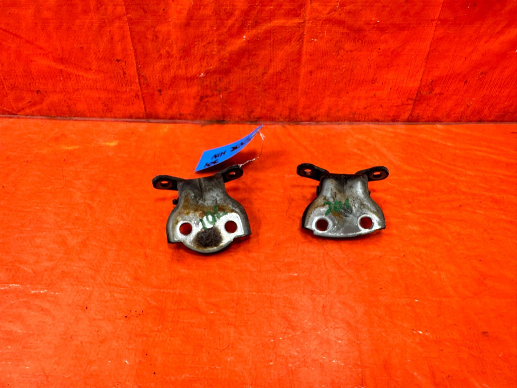 92 00 HONDA CIVIC SEDAN   DRIVER LEFT REAR   DOOR HINGE SET UPPER LOWER OEM #3011