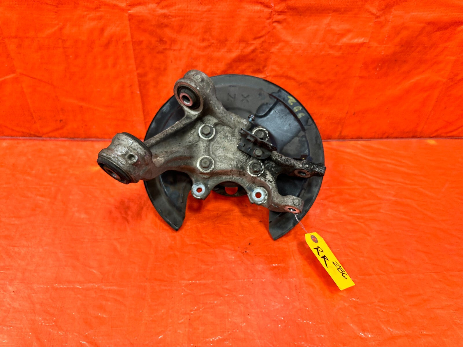 06 11 HONDA CIVIC SI   PASSENGER RIGHT REAR   SPINDLE KNUCKLE HUB   OEM #2862