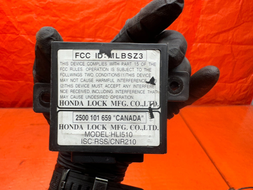 97 01 HONDA PRELUDE 2.2L ELECTRONIC CONTROL MODULE 2500 101 659 OEM #3366