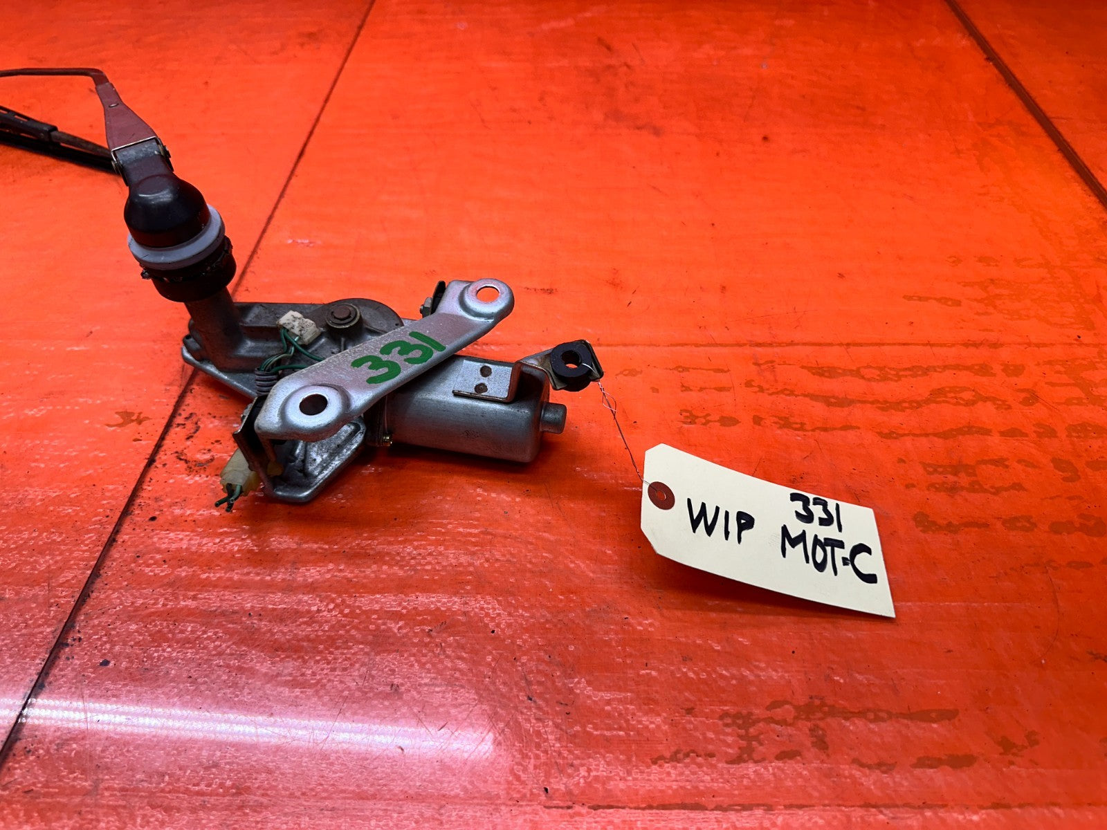 1994 2001 ACURA INTEGRA REAR HATCH WINDOW WIPER MOTOR ACTUATOR OEM #3314