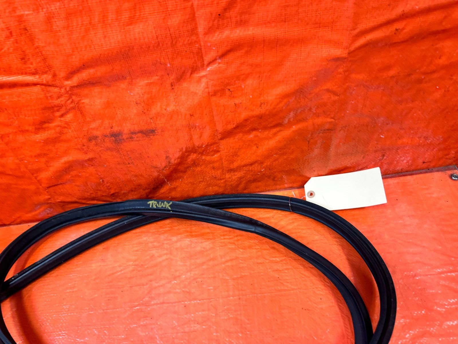 18 22 HONDA ACCORD   TRUNK MOUNTED WEATHER STRIP RUBBER GASKET LINER  OEM #3245