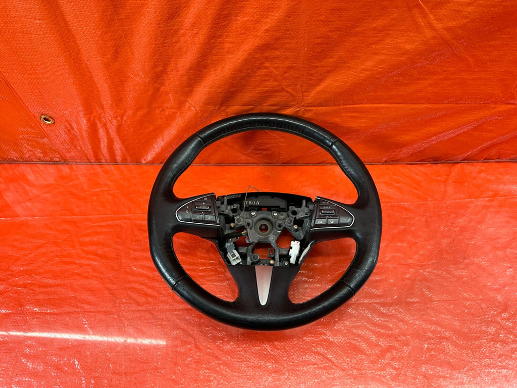 2017 17 INFINITI Q50 RED SPORT 400 RWD   STEERING WHEEL   NON HEATED   OEM #1850