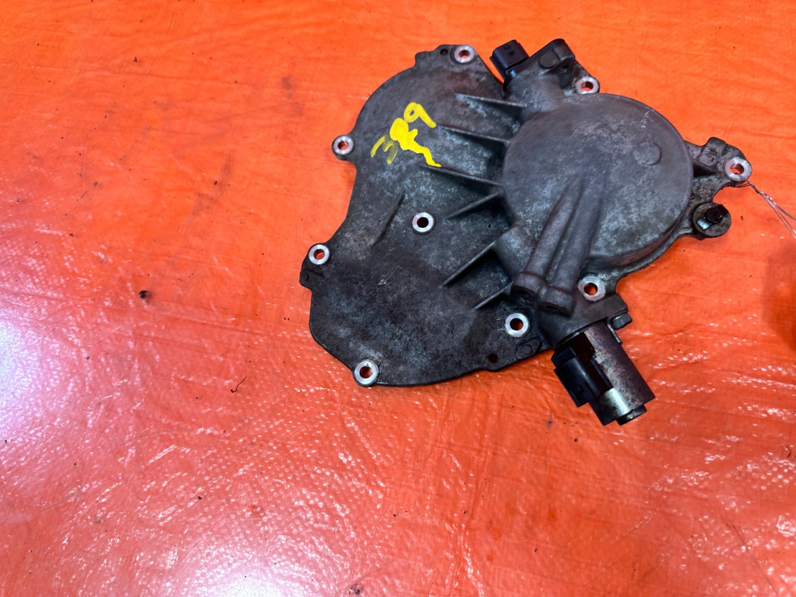08 15 INFINITI G37 Q60 3.7L RIGHT PASSENGER VVT CAM SPROCKET VTC COVER #3296
