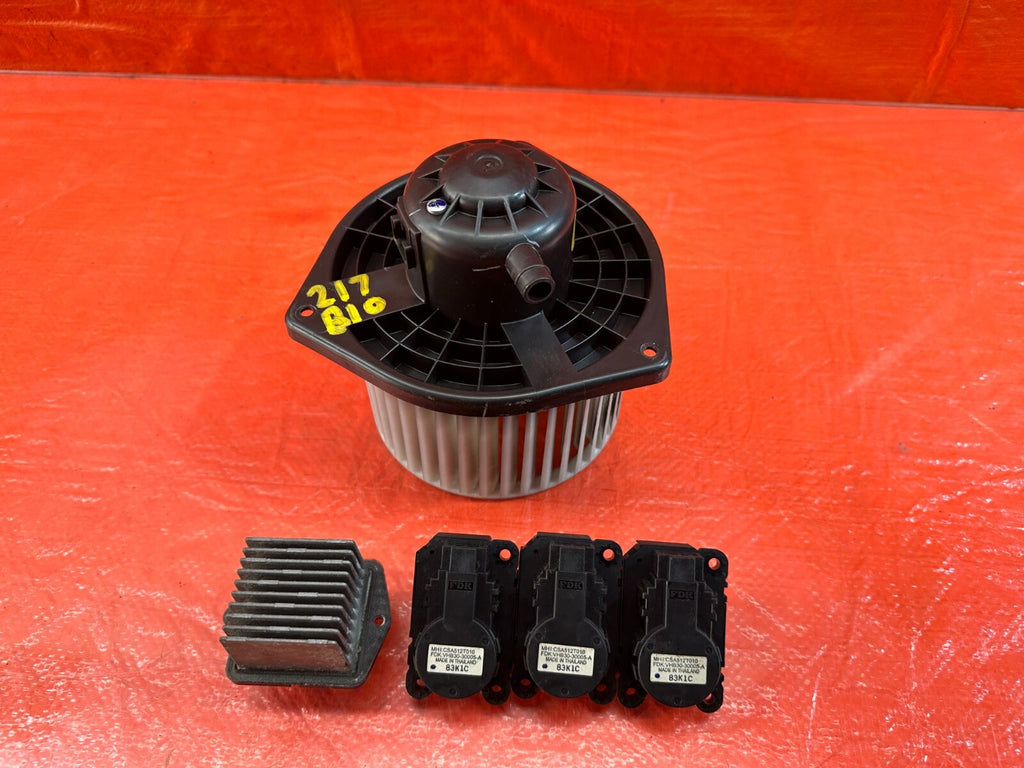 08 15 LANCER EVOLUTION X EVO 10 HVAC AIR CONDITIONING BLOWER W/ MODULES OEM #2170