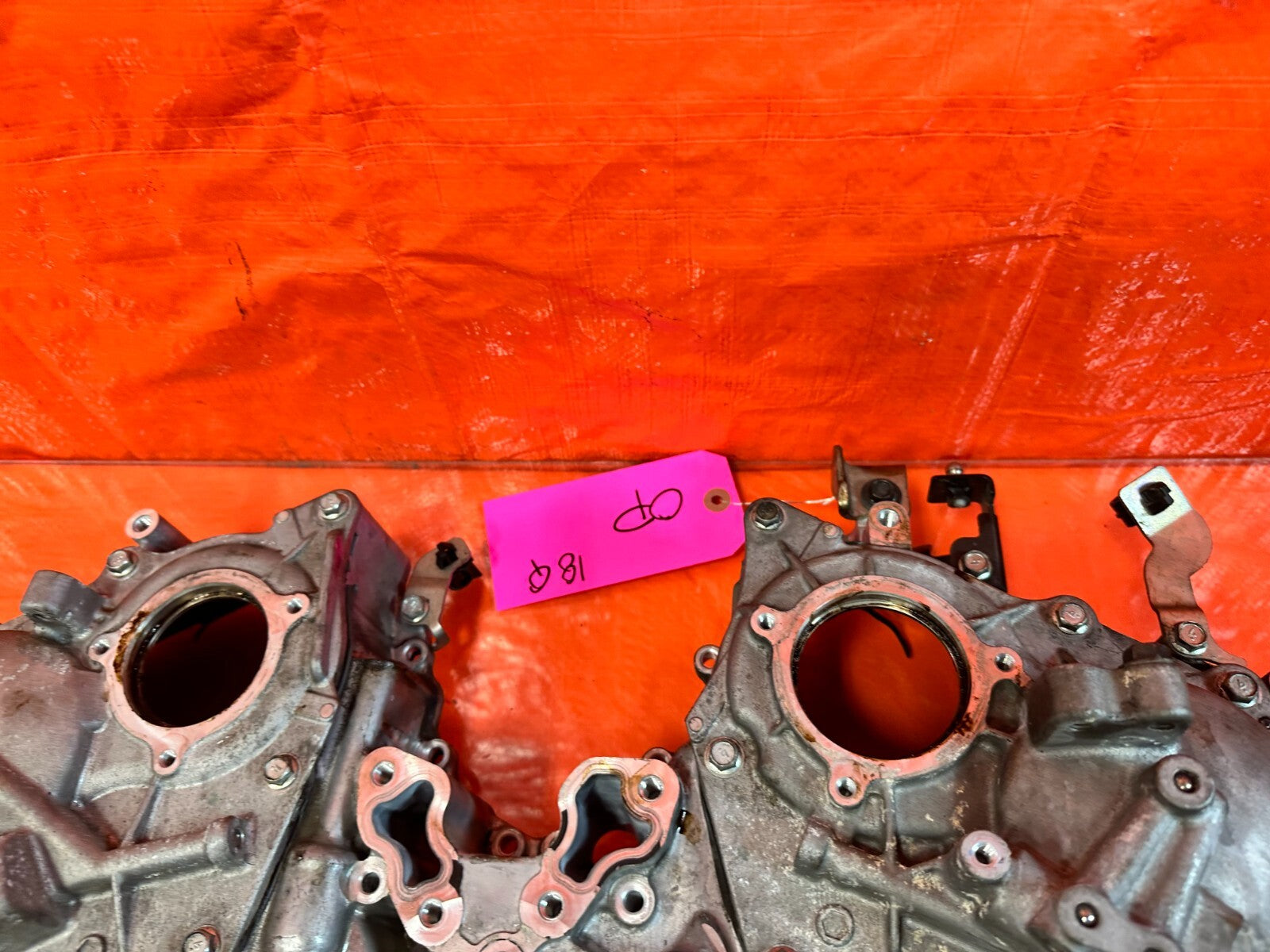 16 20 INFINITI Q50 & Q60   3.0L 300HP   TIMING CHAIN COVER CASE W/ L & R COVERS11