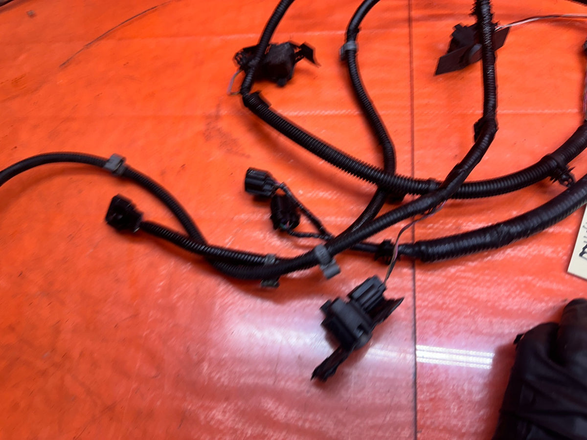 14-15 INFINITI Q50 3.7L AWD FRONT BUMPER PARKING SENSORS WIRE WIRING HARNESS OEM13