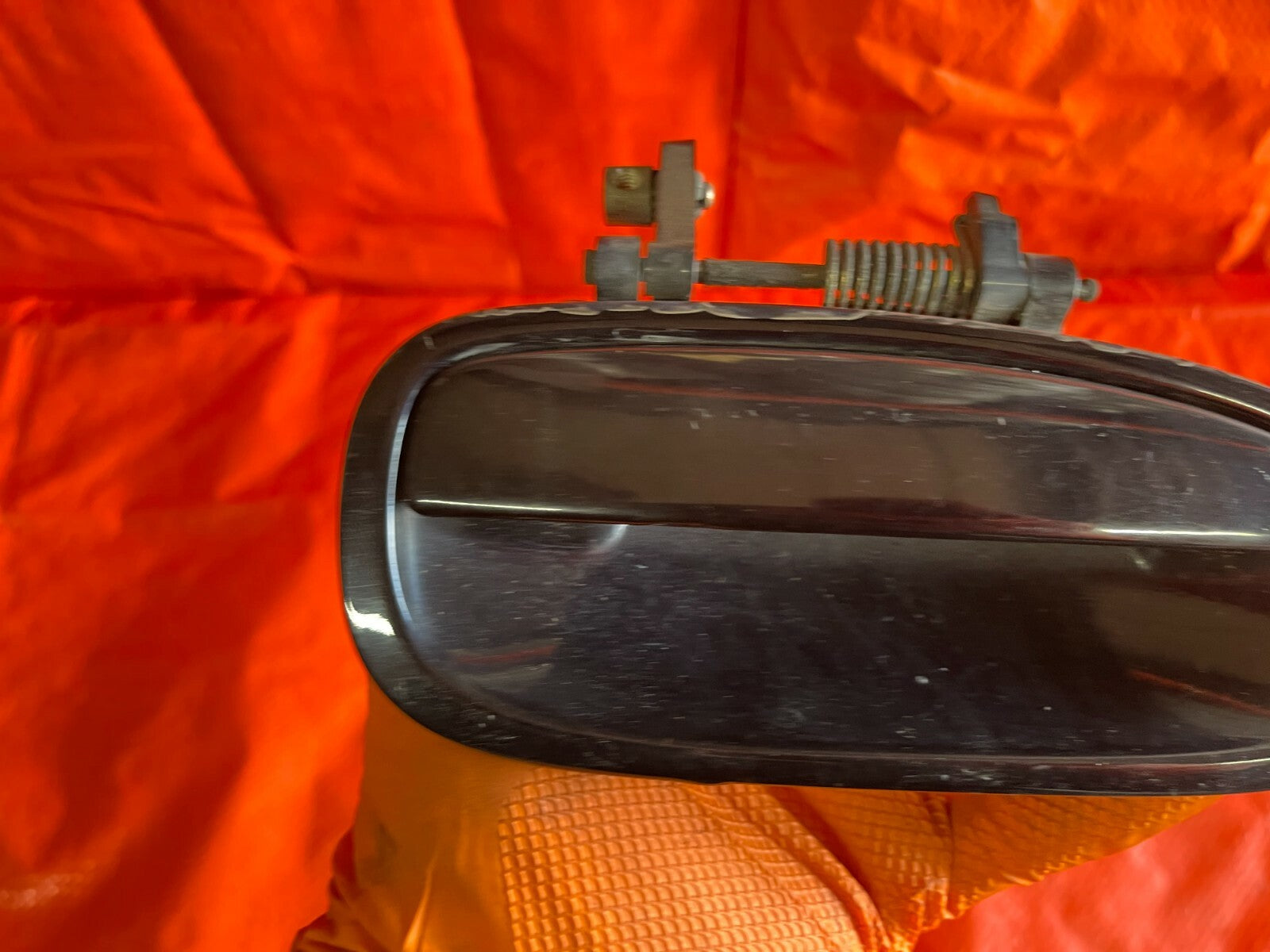 96 00 HONDA CIVIC   PASSENGER RIGHT REAR   EXTERIOR DOOR HANDLE   BLACK   OEM3