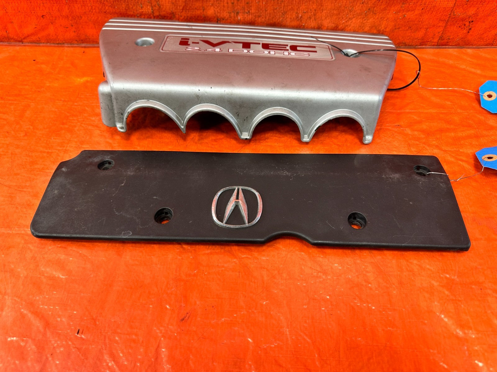 04 08 ACURA TSX   K24A2   INTAKE MANIFOLD COVER TRIM PLASTIC SHROUD   OEM #3041