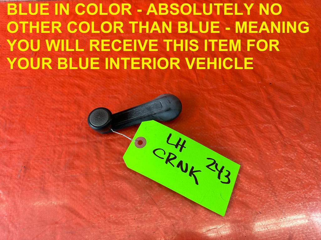 1989 89 HONDA CRX DX SI   WINDOW GLASS CRANK HANDLE   OEM FACTORY #2430