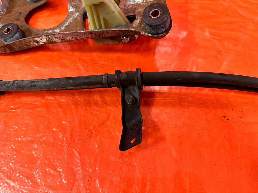 92 96 HONDA PRELUDE   MANUAL STICK SHIFT SHIFTER CABLE SET CABLES WIRES OEM #2737