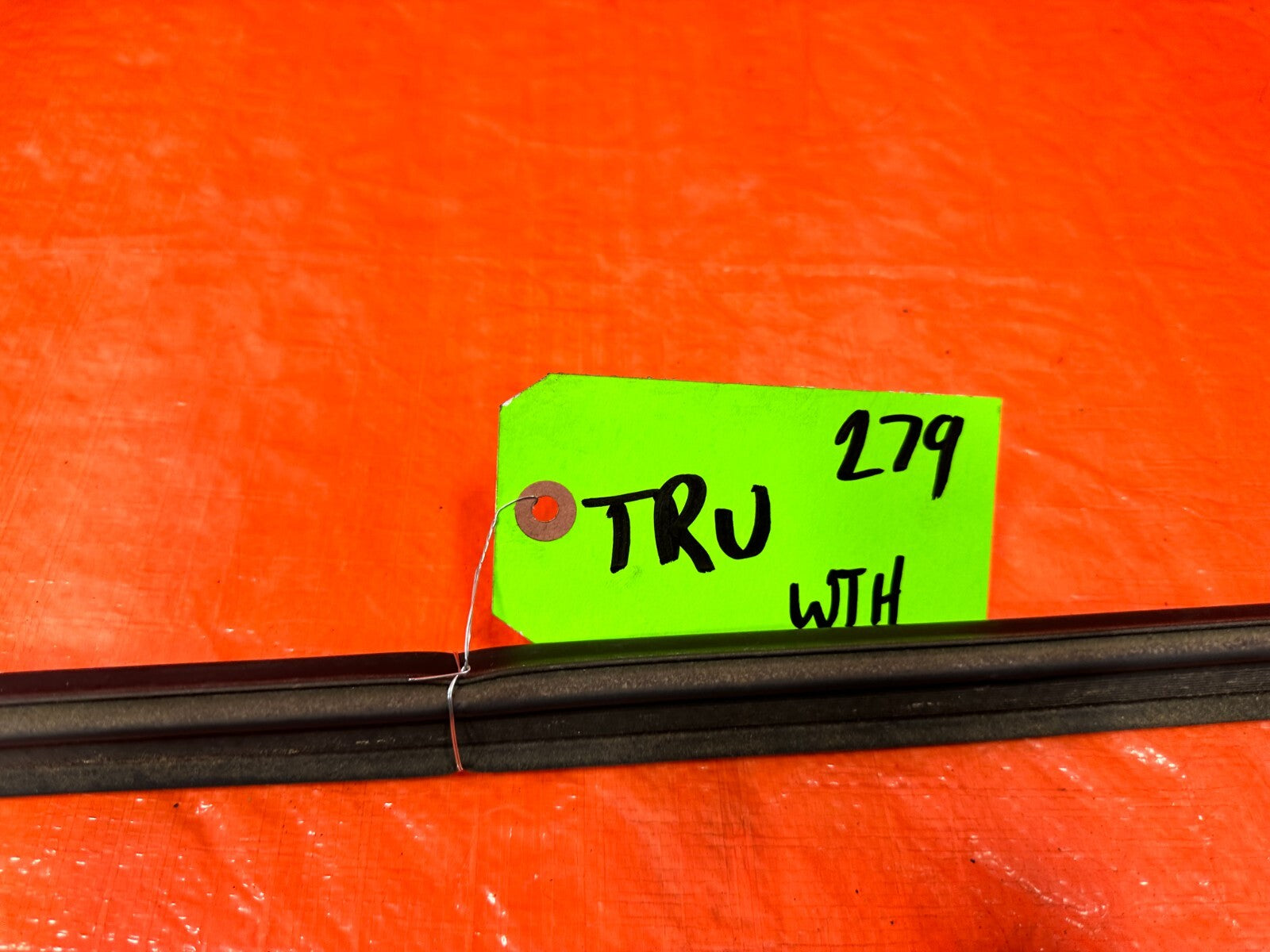 09 14 ACURA TSX   REAR TRUNK WEATHER STRIP RUBBER GASKET   OEM FACTORY #2792