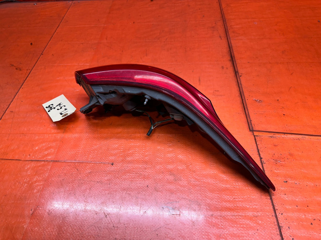 14-15 INFINITI Q50 3.7L AWD DRIVER LEFT OUTER QUARTER TAIL LIGHT LAMP LENS OEM #8