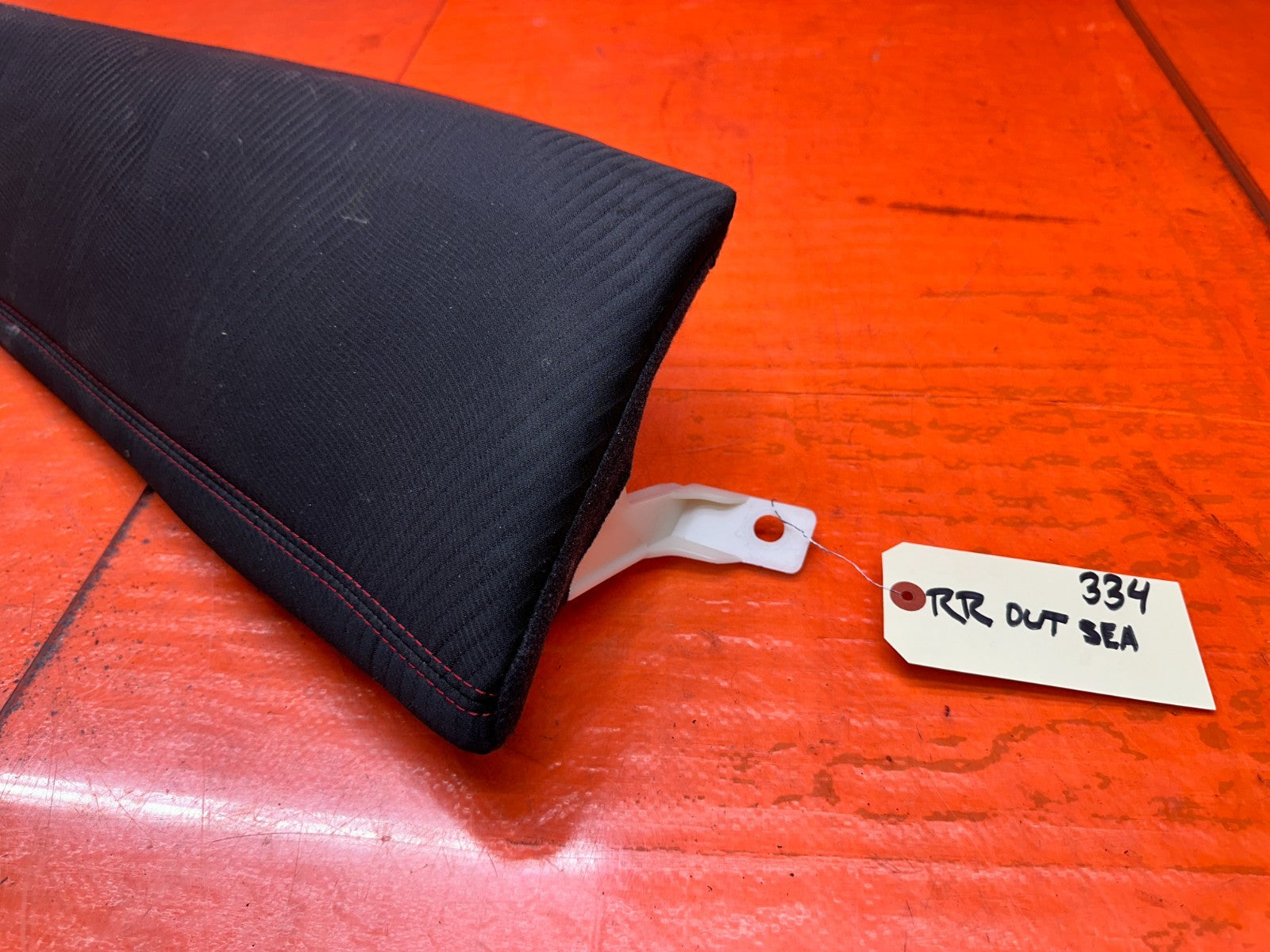 13 15 HONDA CIVIC SI 4D 2.4L RIGHT REAR OUTER SEAT BOLSTER CUSHION OEM #3344