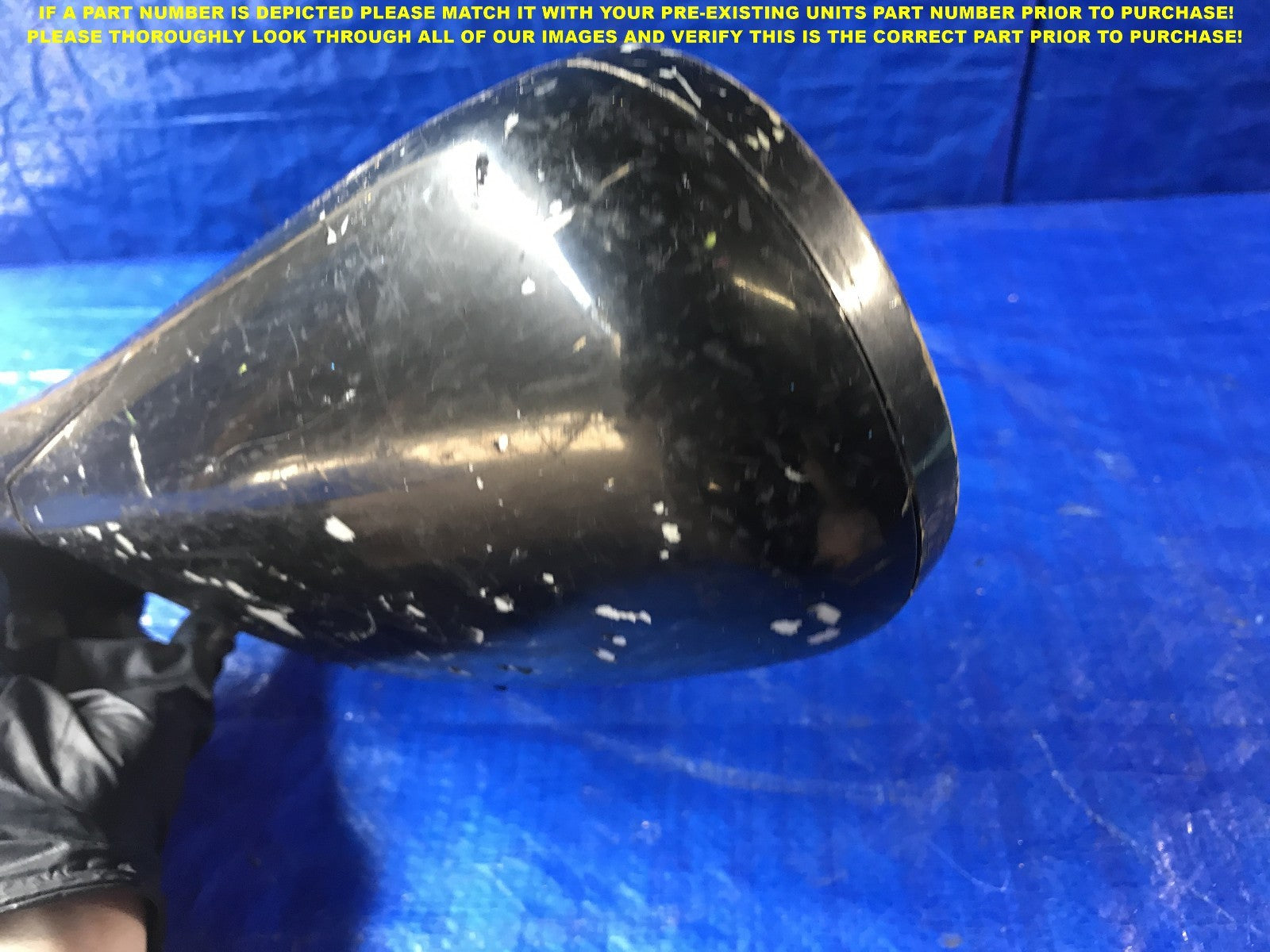 OEM 1990 1991 1992 1993 ACURA INTEGRA SEDAN PASSENGER RIGHT SIDE VIEW MIRROR , 4
