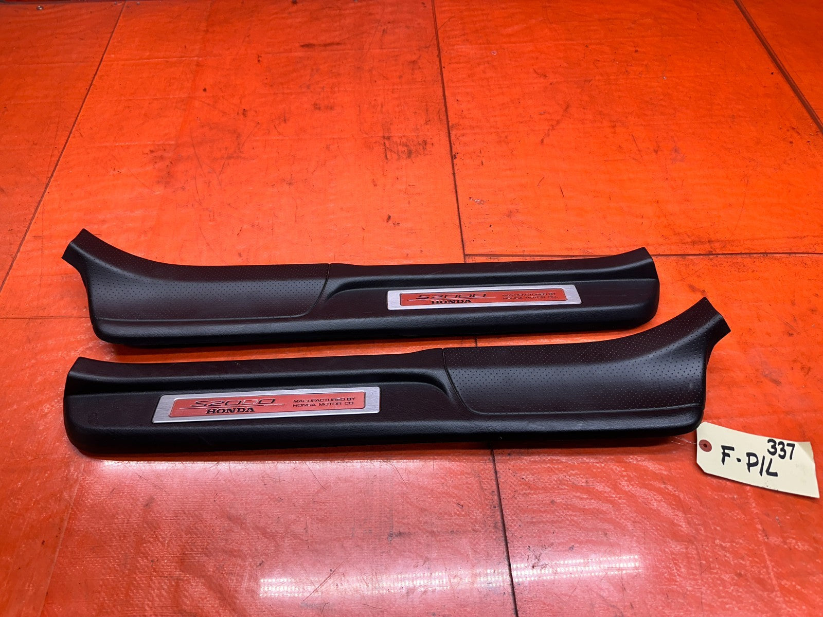 00-09 HONDA S2000 AP1 AP2 INTERIOR FLOOR PILLAR PLASTIC TRIMS SET OEM #3370