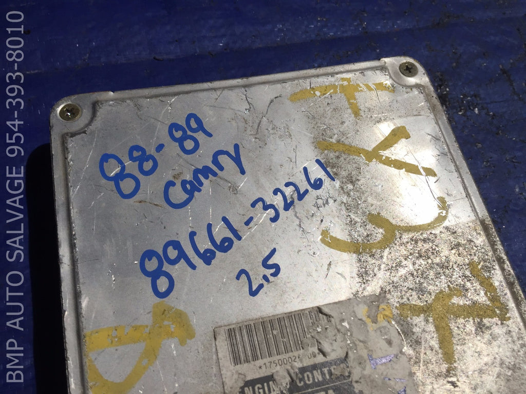 OEM 1988 TOYOTA CAMRY ECU 89661 32261 ENGINE COMPUTER BRAIN ECM #1112 #M8191