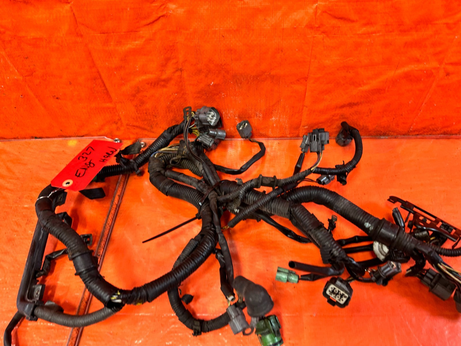 92 95 HONDA CIVIC   B / D SERIES VTEC MANUAL   ENGINE HARNESS WIRE LOOM OEM 3275