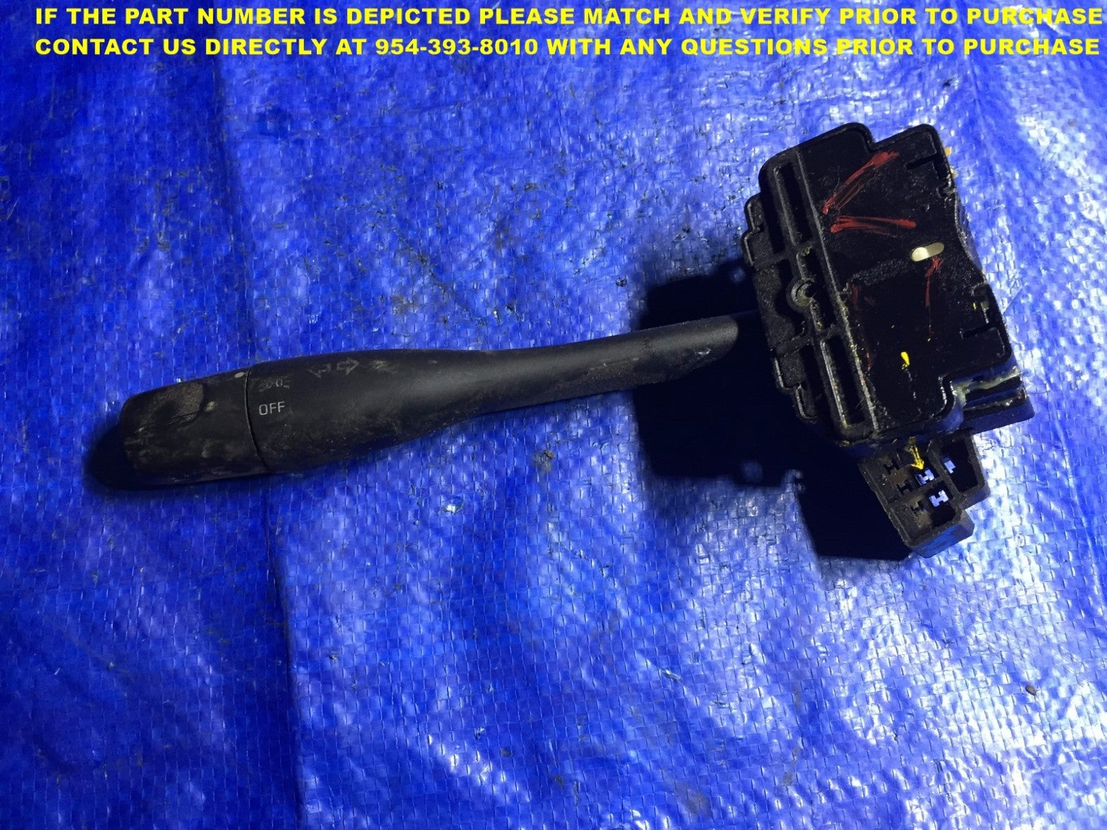 OEM 1993 1994 1995 1996 1997 NISSAN ALTIMA HEADLIGHT HEAD LAMP BLINKER SWITCH0