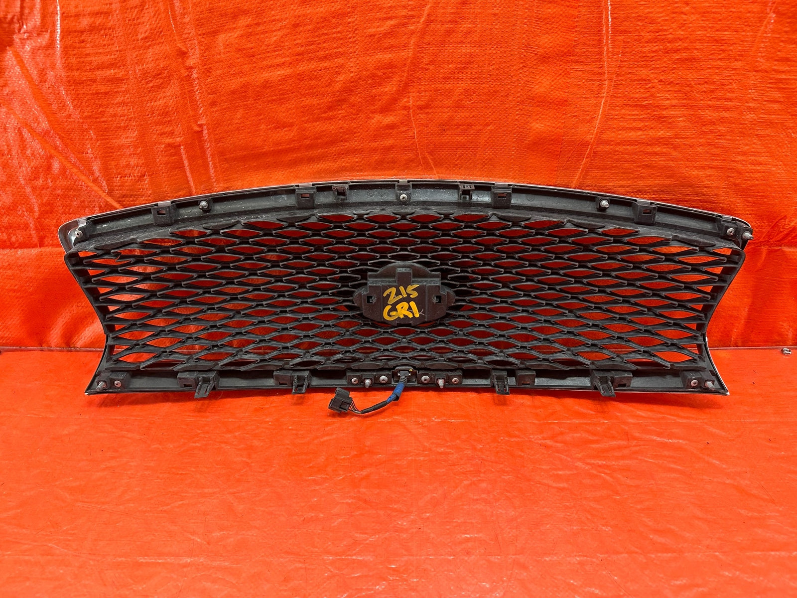 14 17 INFINITI Q50 FRONT GRILLE 100% COMPLETE W/ FRONT CAMERA   OEM FACTORY #21513