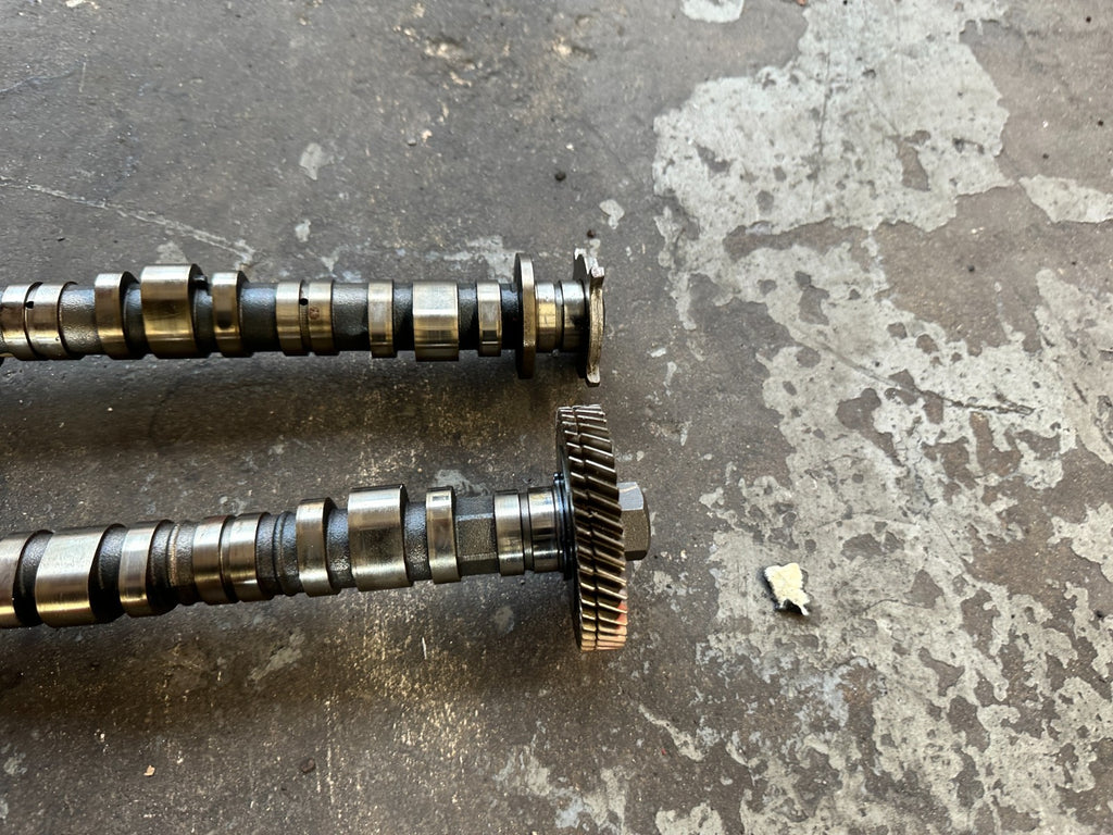 00 03 HONDA S2000 AP1 2.0L F20C ENGINE VTEC CYLINDER HEAD CAMSHAFTS CAMS PAIR11
