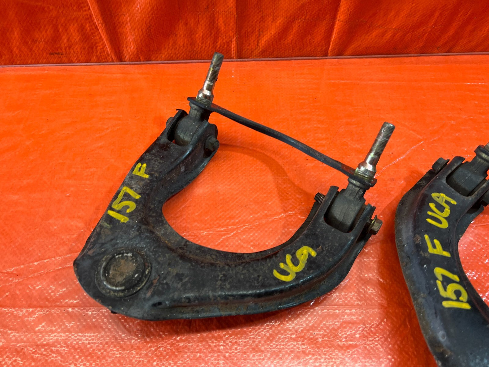 90 91 HONDA CRX   DRIVER LEFT PASSENGER RIGHT FRONT UPPER CONTROL ARMS OEM #1578
