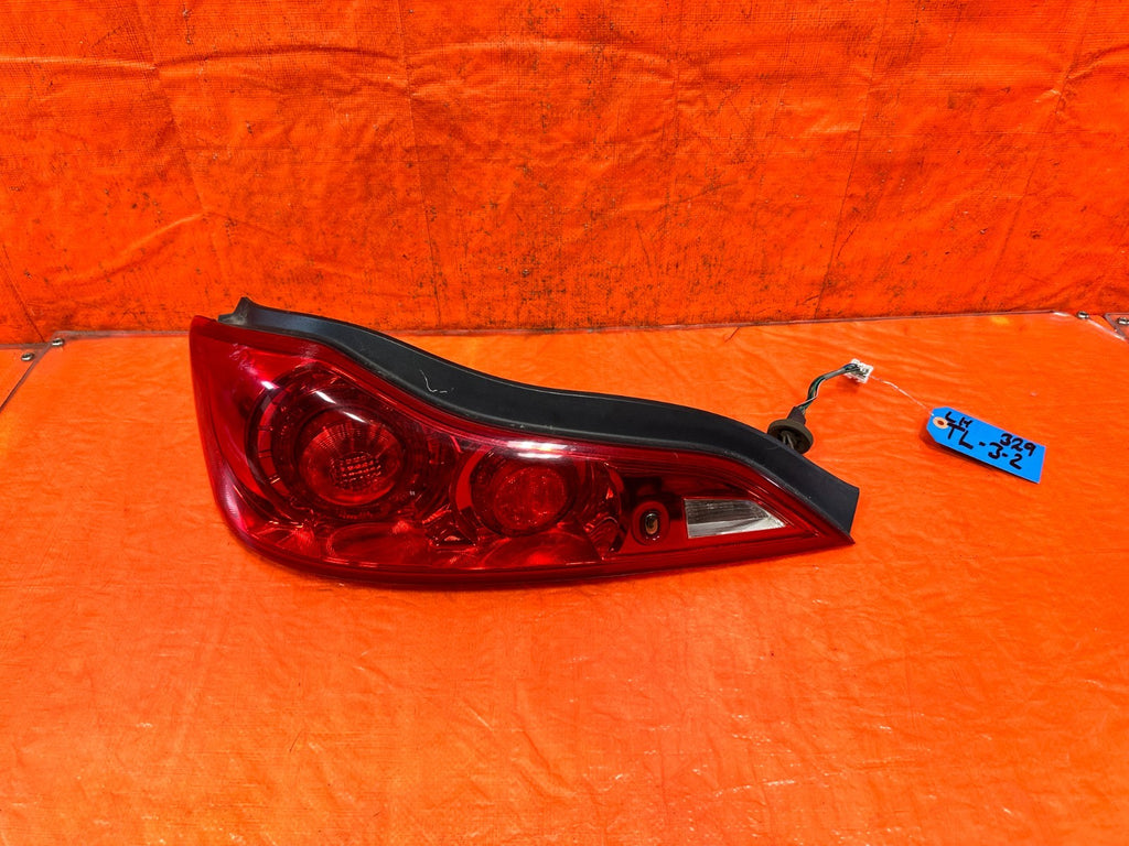 11 15 INFINITI G37 CONVERTIBLE   DRIVER LEFT TAIL LIGHT TAIL LAMP   OEM #3290