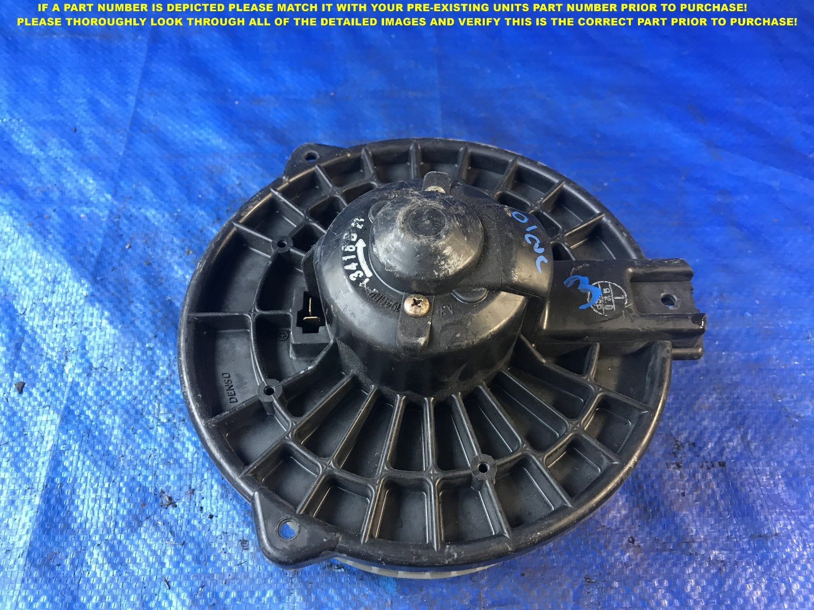 OEM 2001 2002 2003 2004 2005 HONDA CIVIC AC BLOWER MOTOR FAN                0