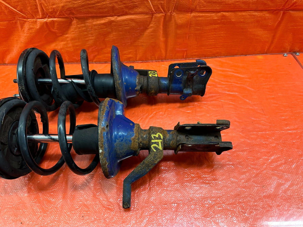 02 05 HONDA CIVIC SI EP3 HATCH   FRONT SHOCKS & SPRINGS LEFT & RIGHT FACTORY 2136