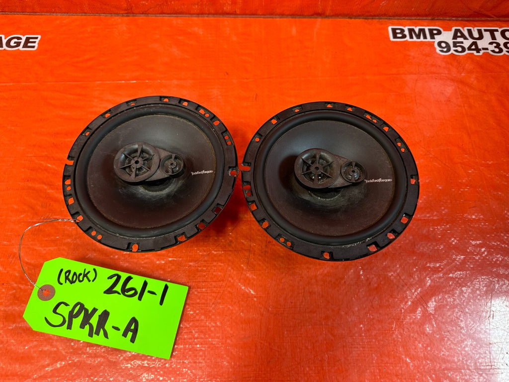 06 11 HONDA CIVIC   ROCKFORD FOSGATE R165X3 SPEAKERS   #2614