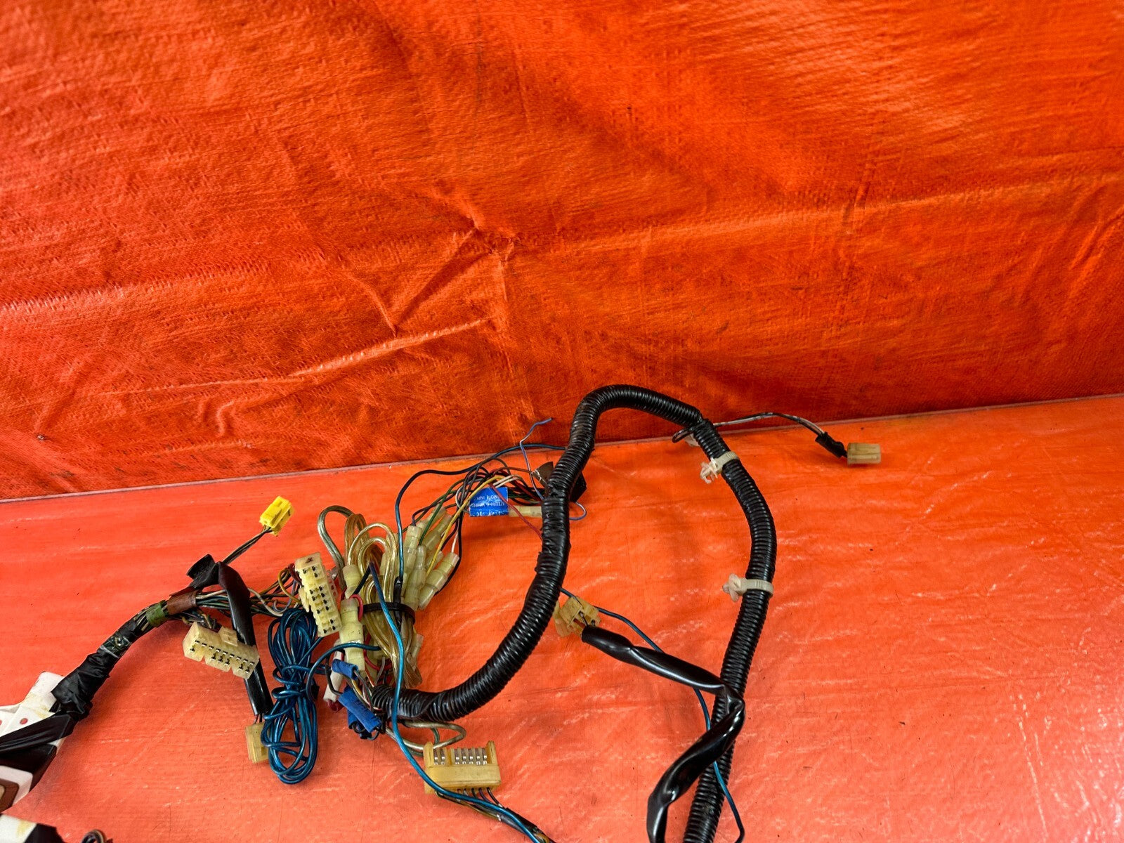 1989 89 HONDA CRX DX MANUAL INSTRUMENT GAUGE CLUSTER WIRING HARNESS WIRE LOOM 434