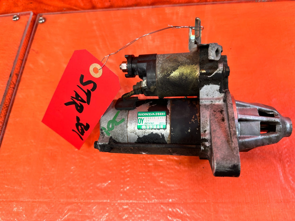97 01 HONDA CR V CRV   B20 B20B B20Z   AUTOMATIC TRANSMISSION STARTER   OEM #3033
