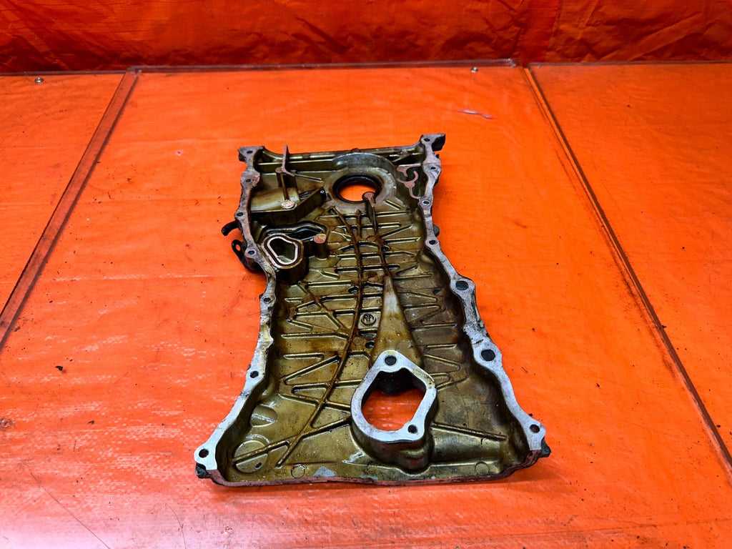 04-05 ACURA TSX 4D 2.4L K24A2 ENGINE TIMING CHAIN COVER ALUMINUM OEM #34215